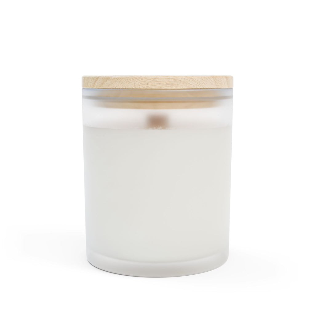Cozy Up Here Cowboy Frosted Glass Candle, 11oz, Oakmoss & Amber
